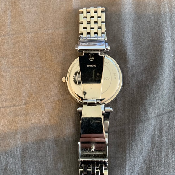 Silver Michael Kors Darci Watch - Picture 3 of 4
